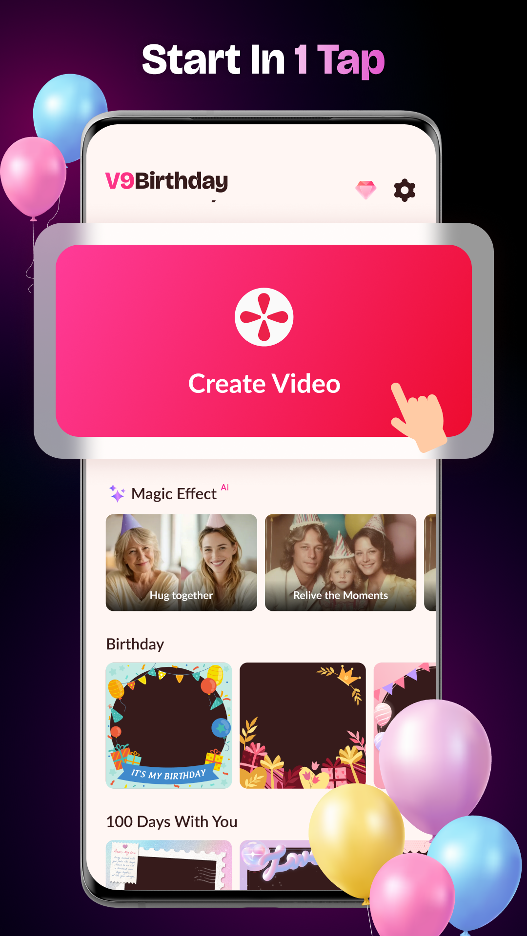 Happy Birthday Video Maker screenshot 5