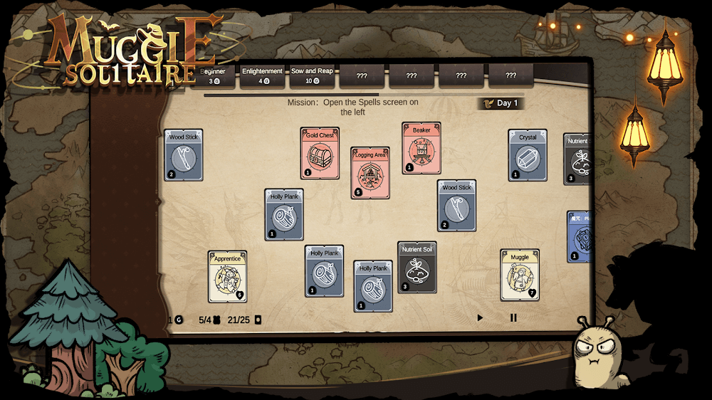 Muggle Solitaire screenshot 2