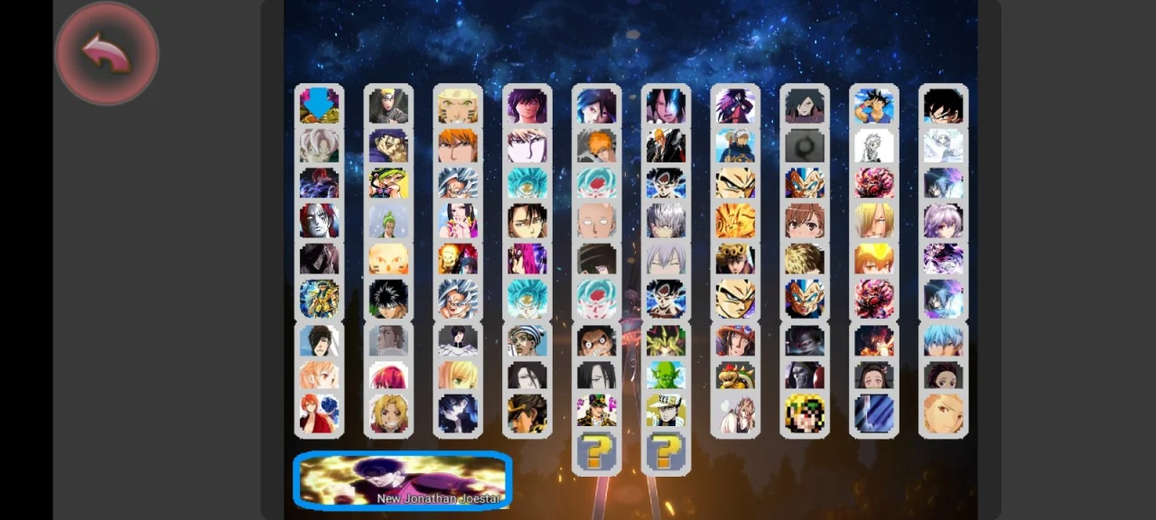 Mugen Anime Fight screenshot 4