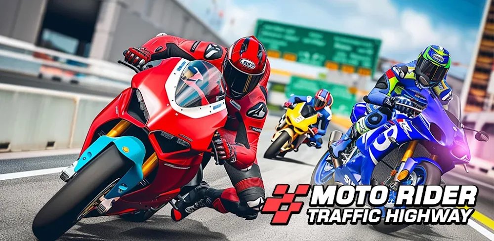 Moto Rider: Traffic Highway screenshot 1