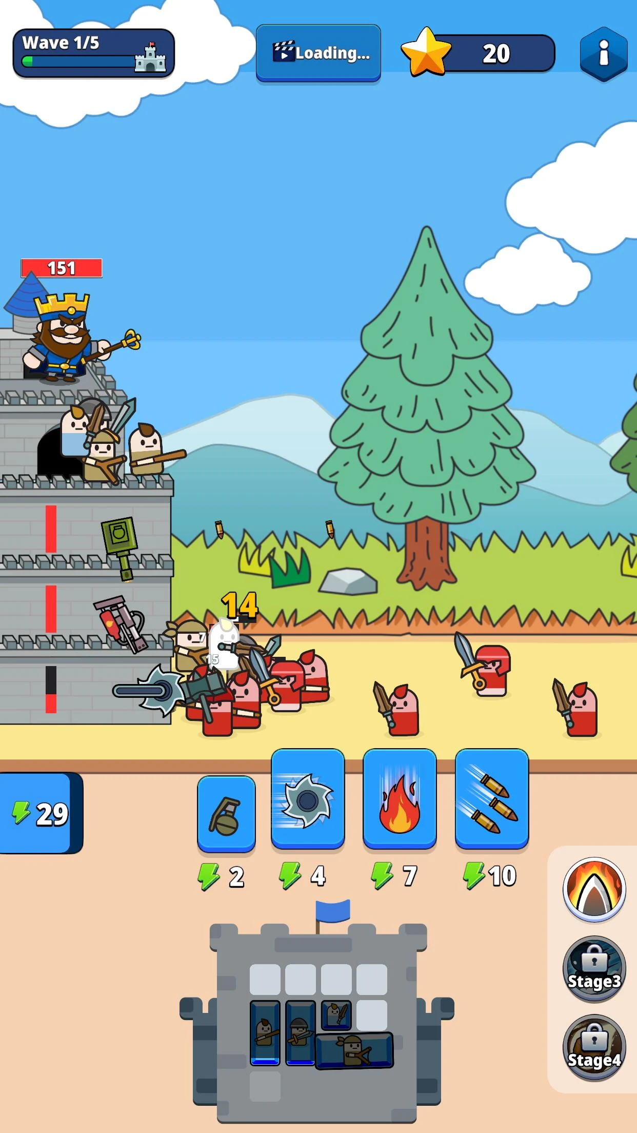 Tower Warriors: Survival RPG game view 5