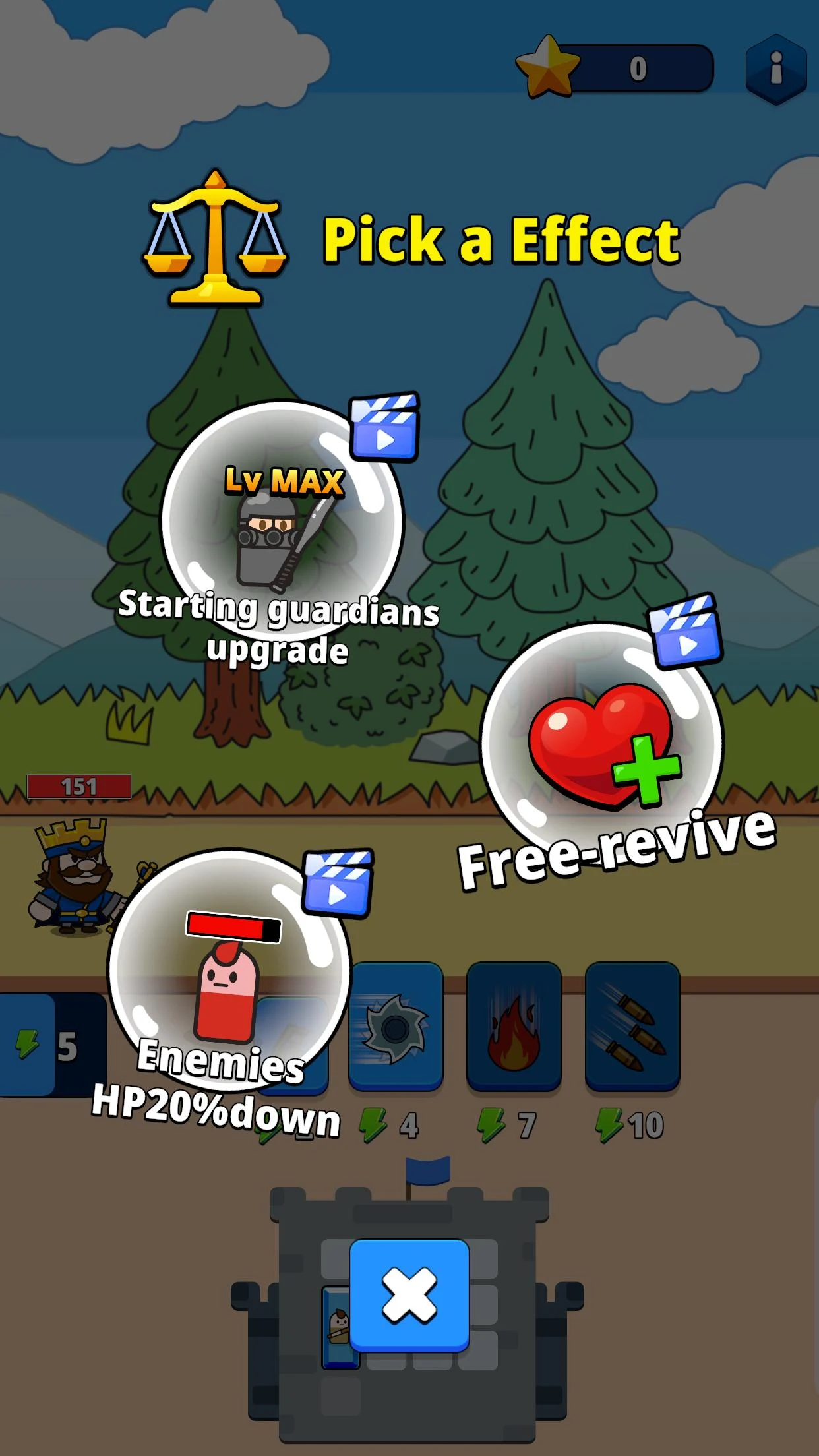 Tower Warriors: Survival RPG game view 2