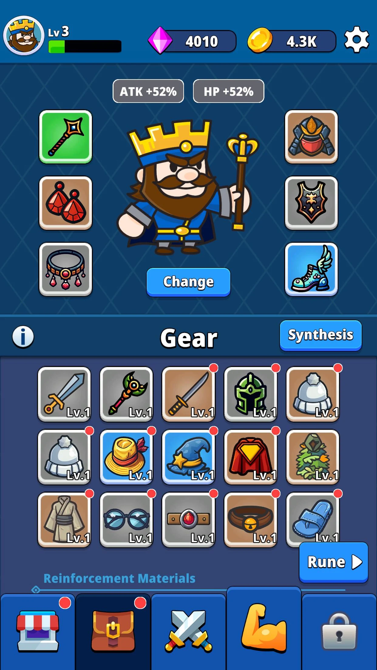 Tower Warriors: Survival RPG game view 3