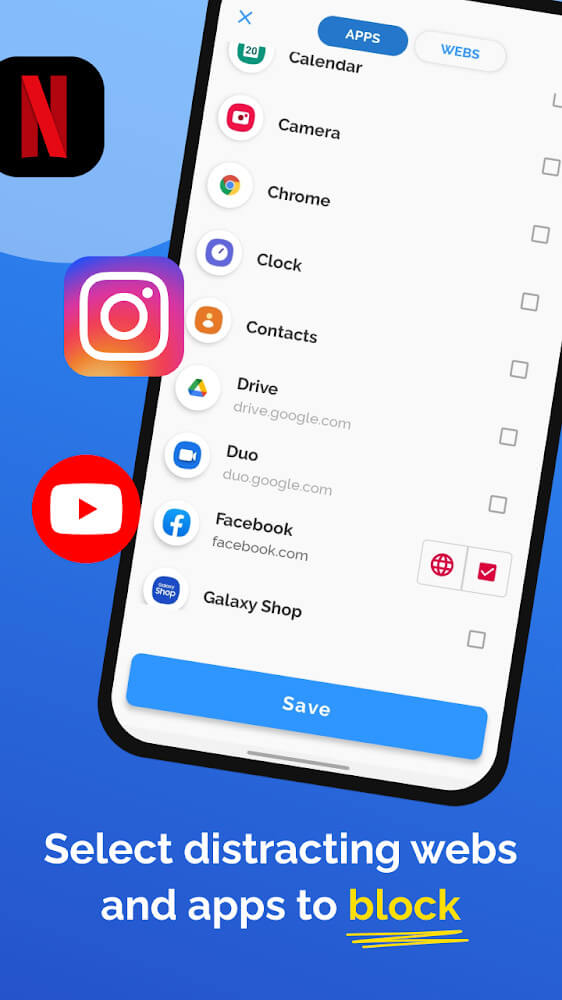 AppBlock screenshot 2
