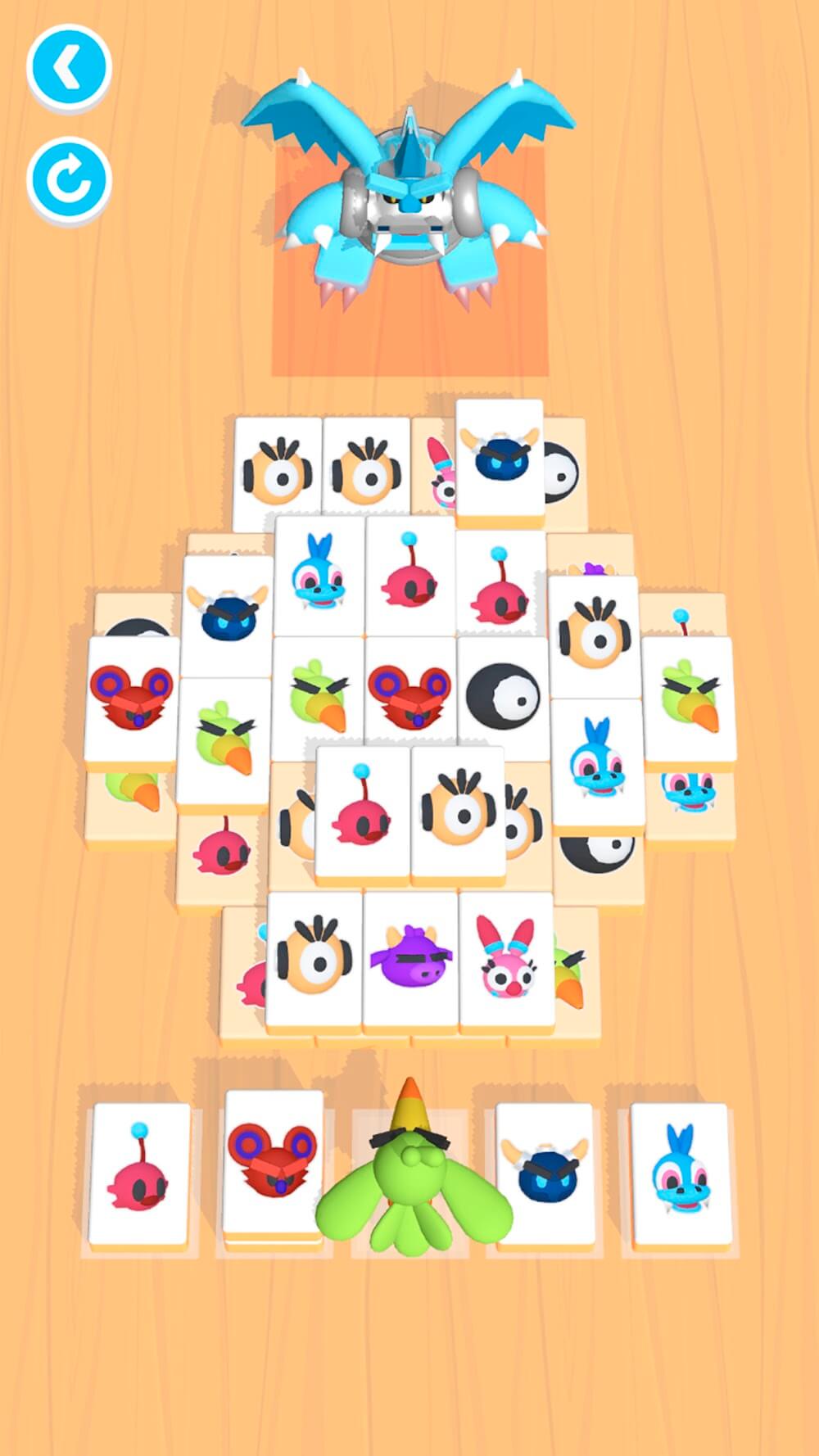 Monster Mahjong screenshot 2