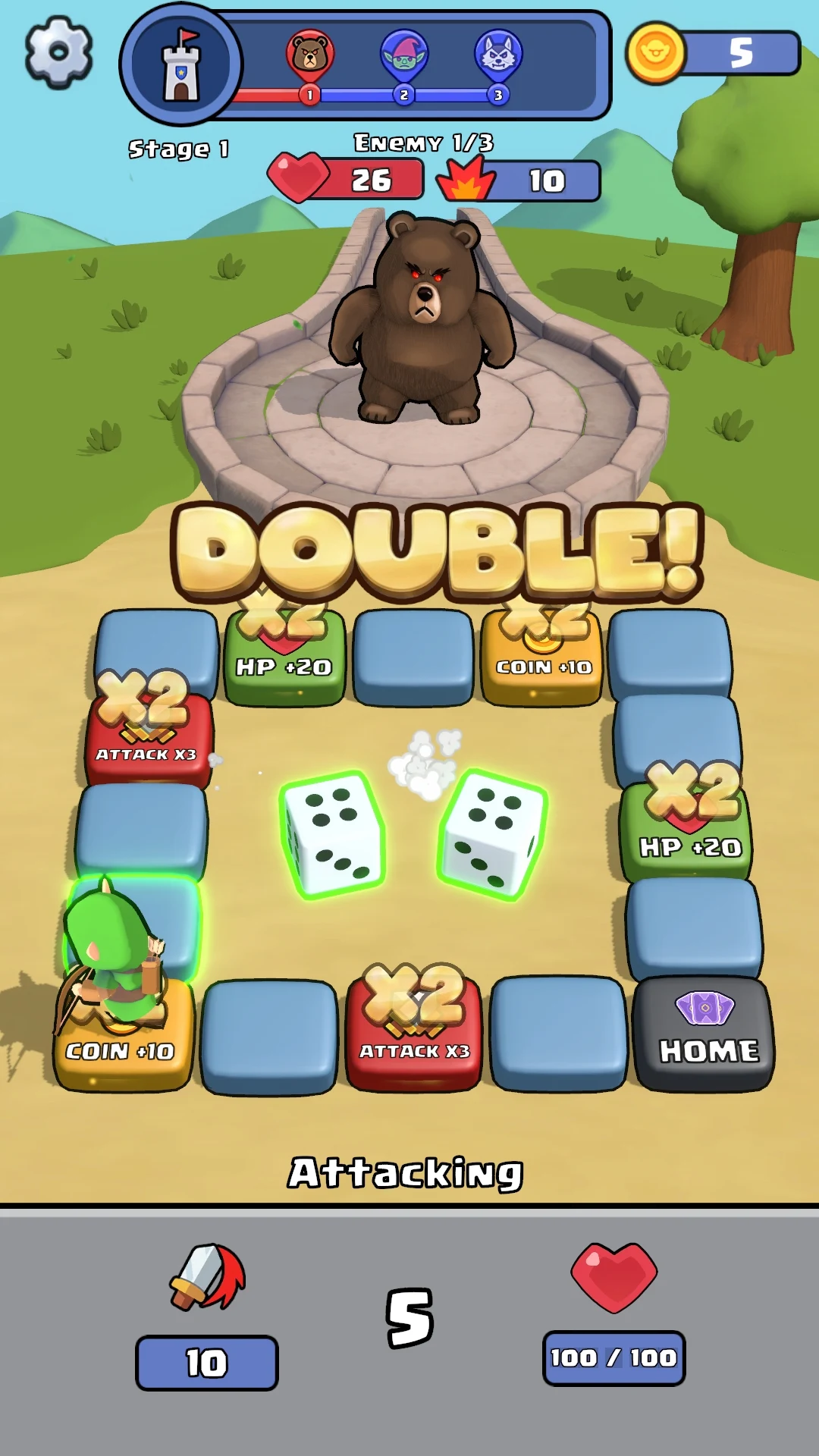 Dice Soldier: Mystery Castle screenshot 4
