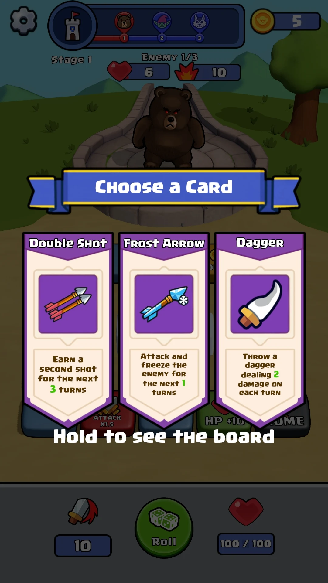 Dice Soldier: Mystery Castle screenshot 1