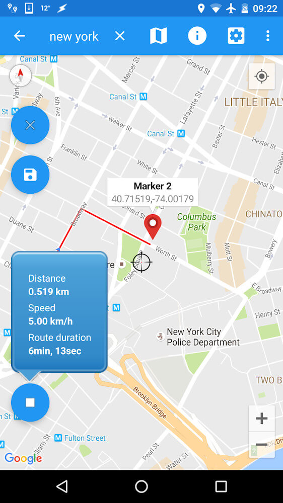 Fake GPS Joystick & Routes Go screenshot 6
