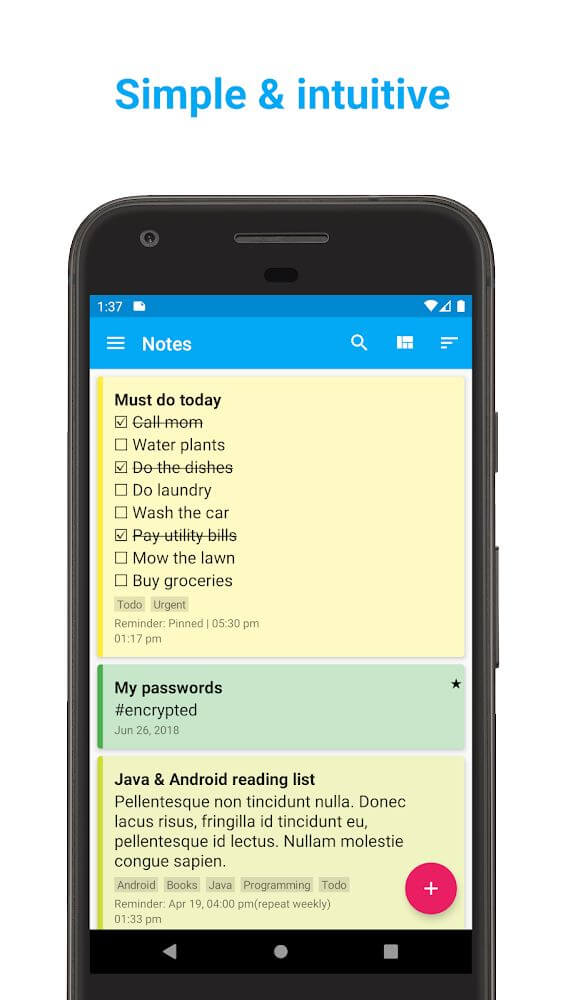 FairNote screenshot 2
