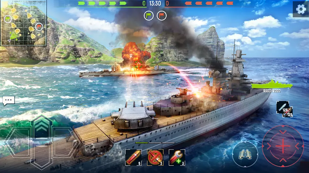Navy War: Battleship screenshot 3