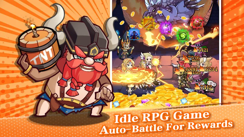 Mythic Summon: Idle RPG screenshot 4