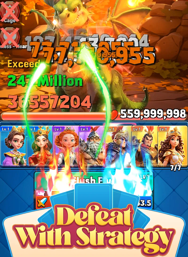 Monster Dungeon: Card RPG Game screenshot 4
