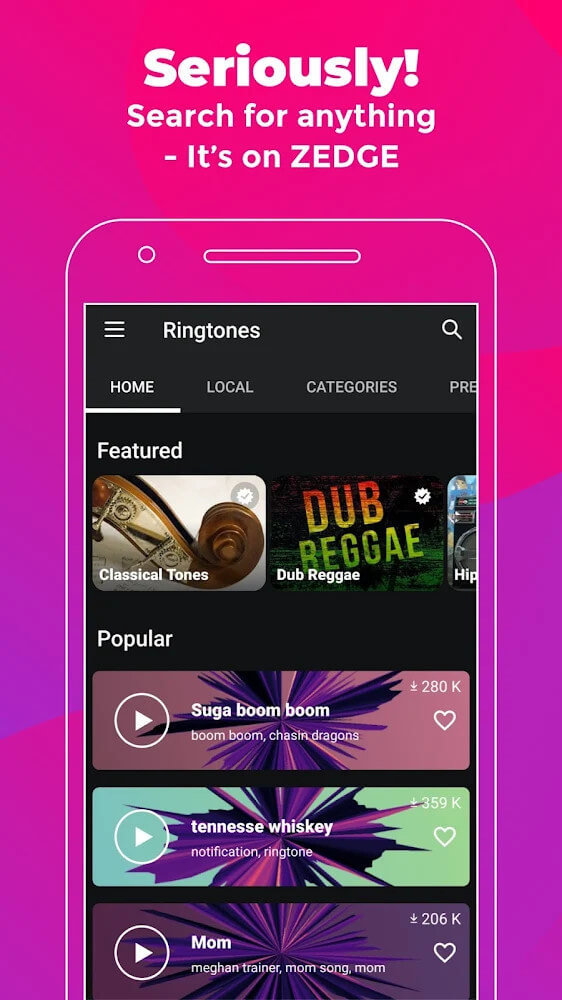 ZEDGE screenshot 5