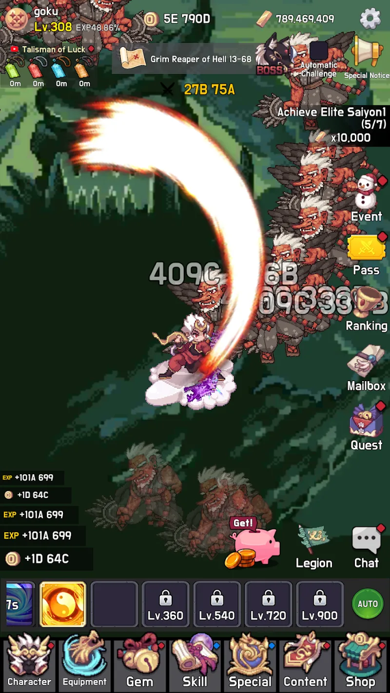 Monkey King Idle gameplay screenshot 6