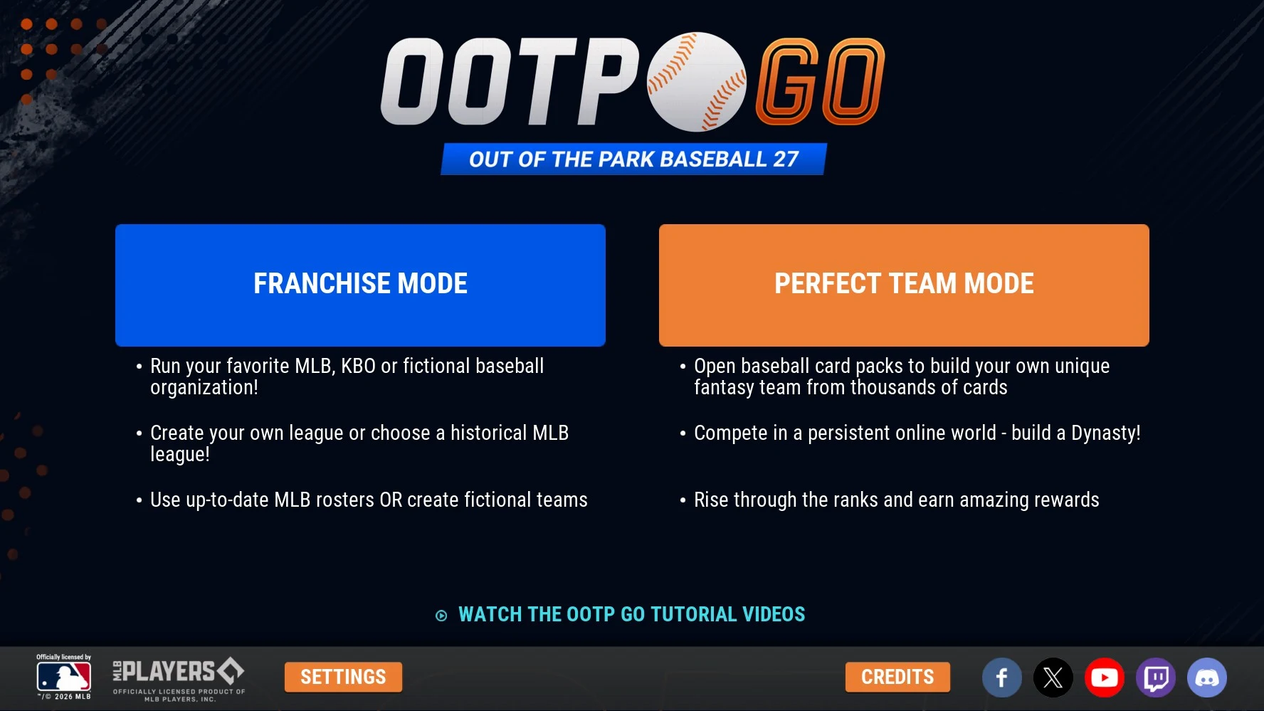 OOTP Baseball 27 Go! gameplay screenshot 1