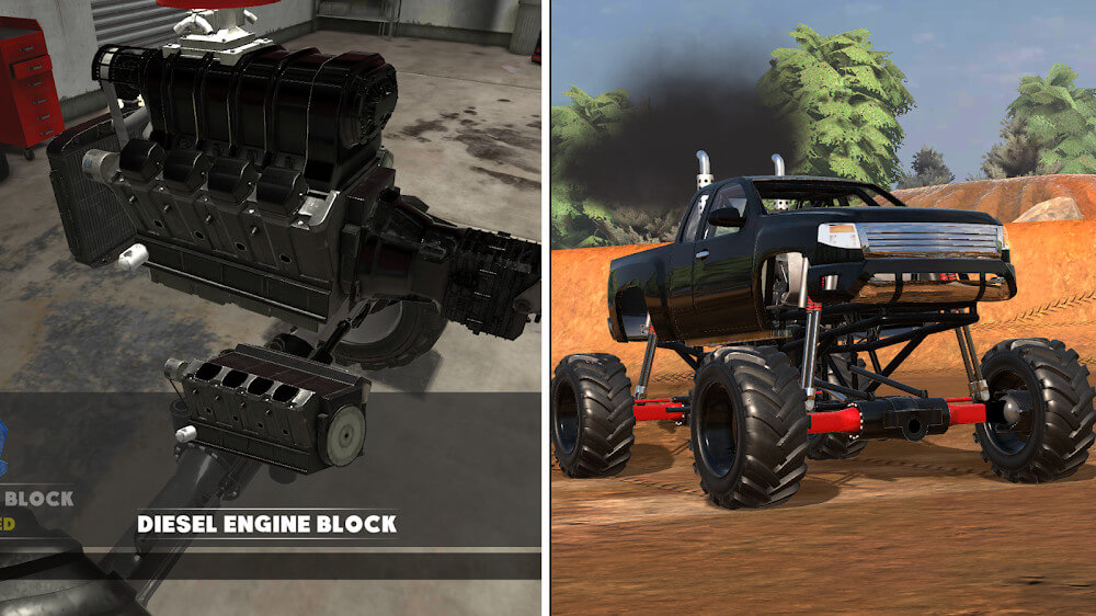 Trucks Off Road gameplay preview 3