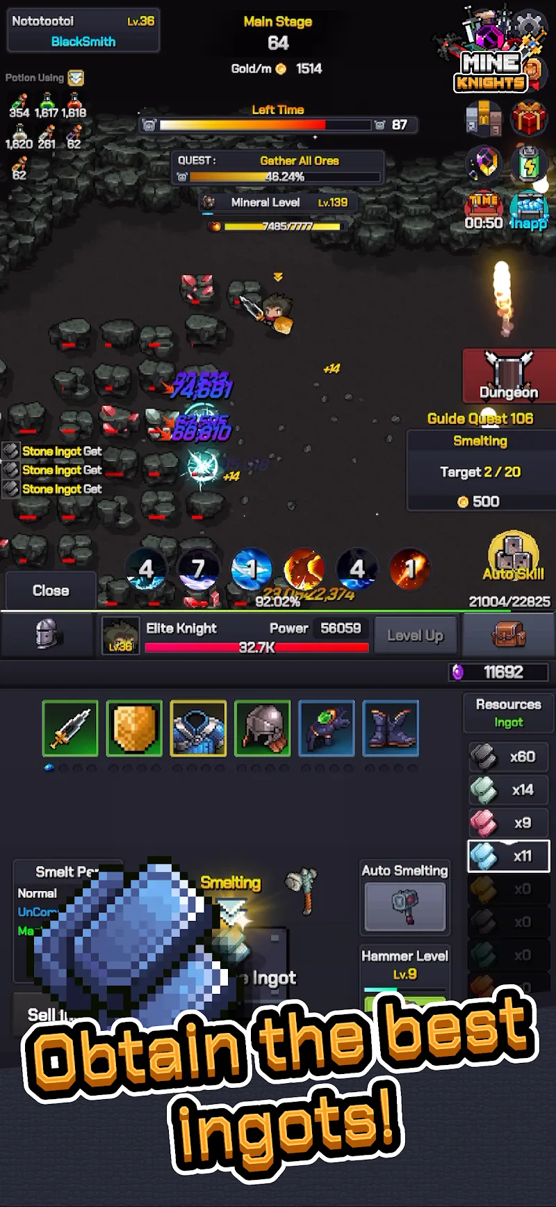 Mine Knights! screenshot 3