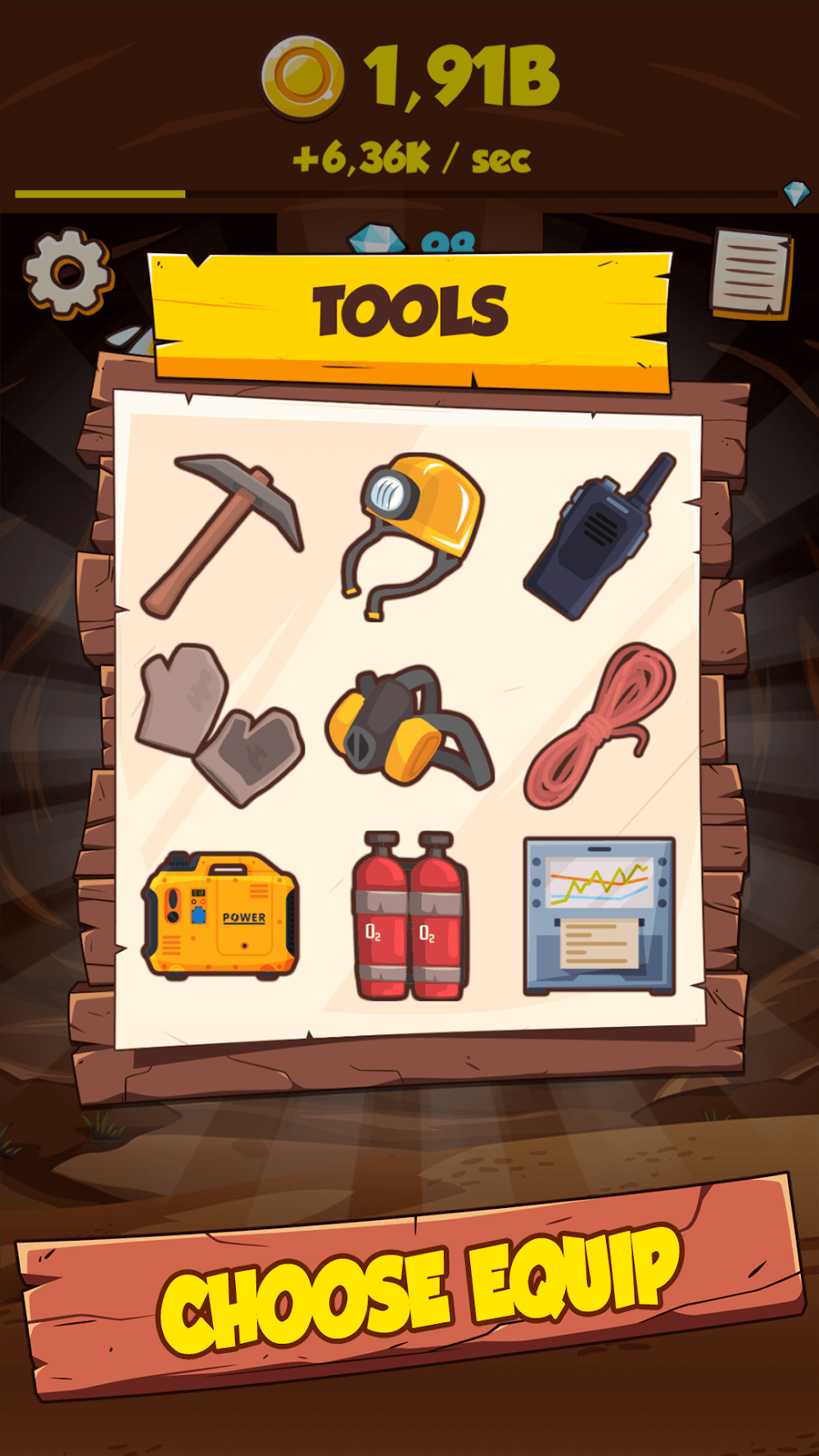Mine Clicker gameplay screenshot 5