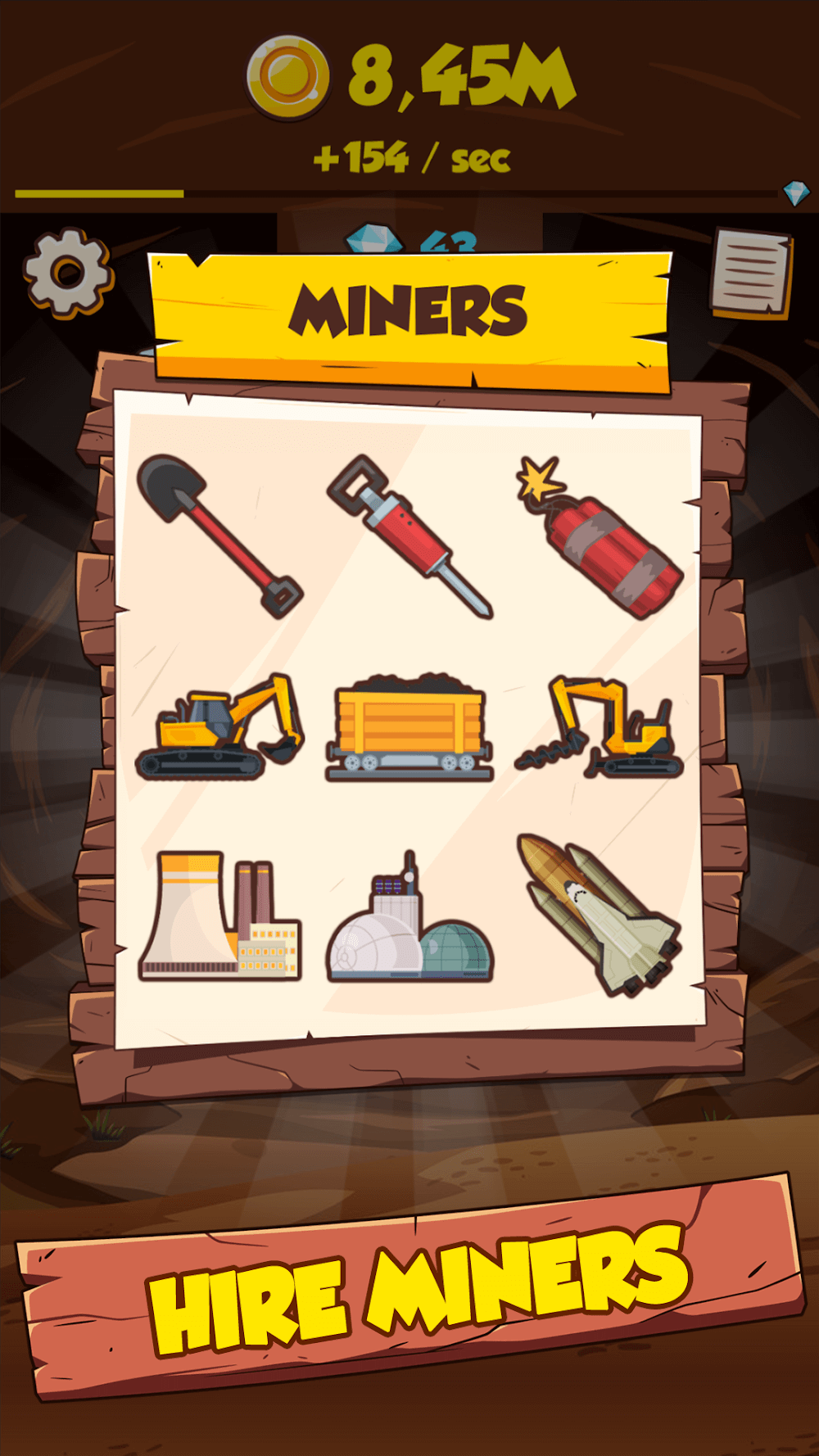 Mine Clicker gameplay screenshot 6