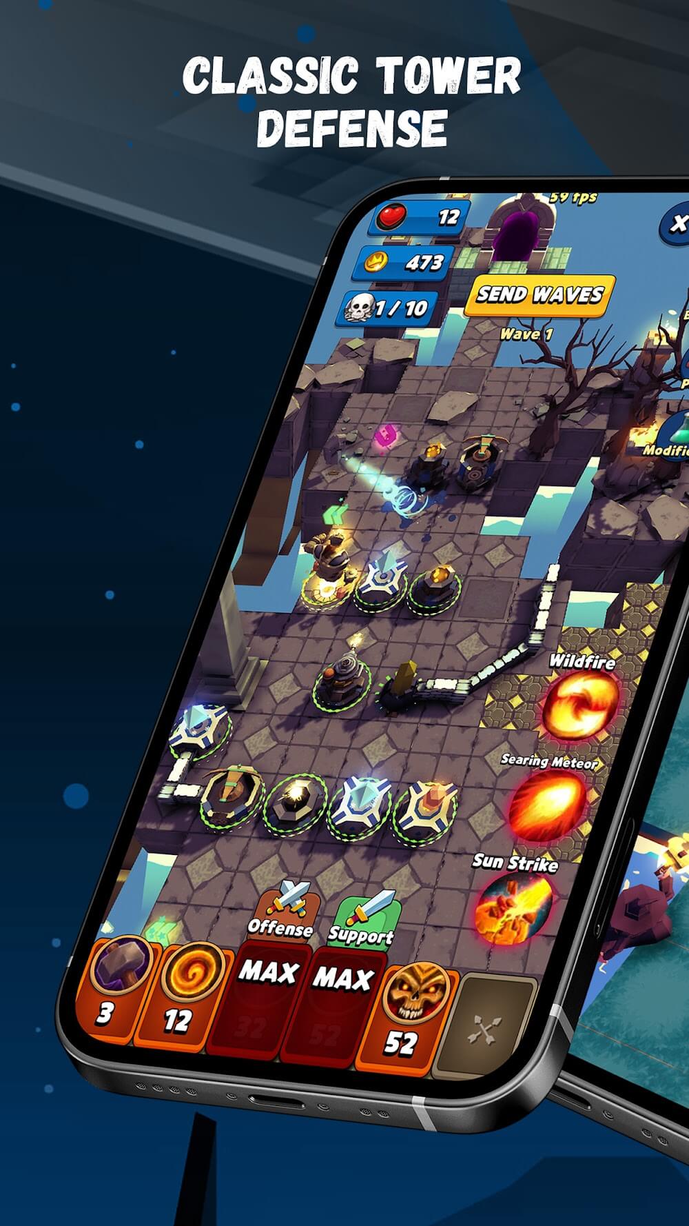 Maze Defenders screenshot 2