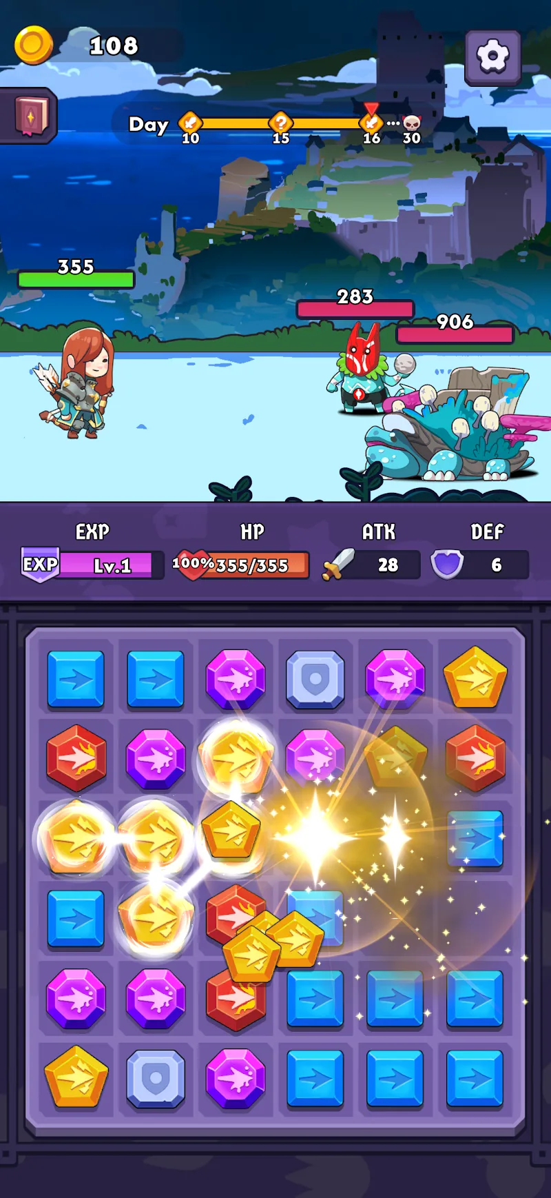 Match Heroes - RPG screenshot 5