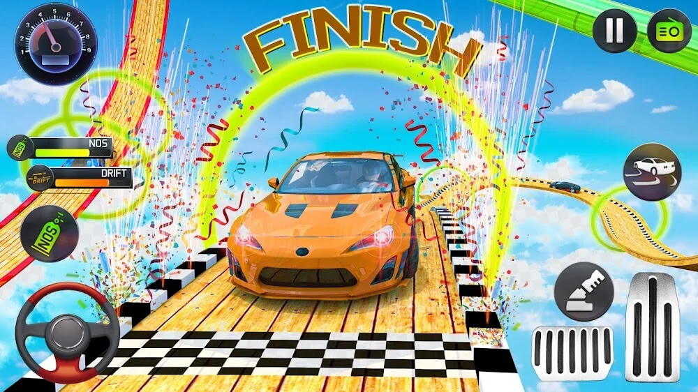Mega Ramp Car Stunts Race screenshot 5