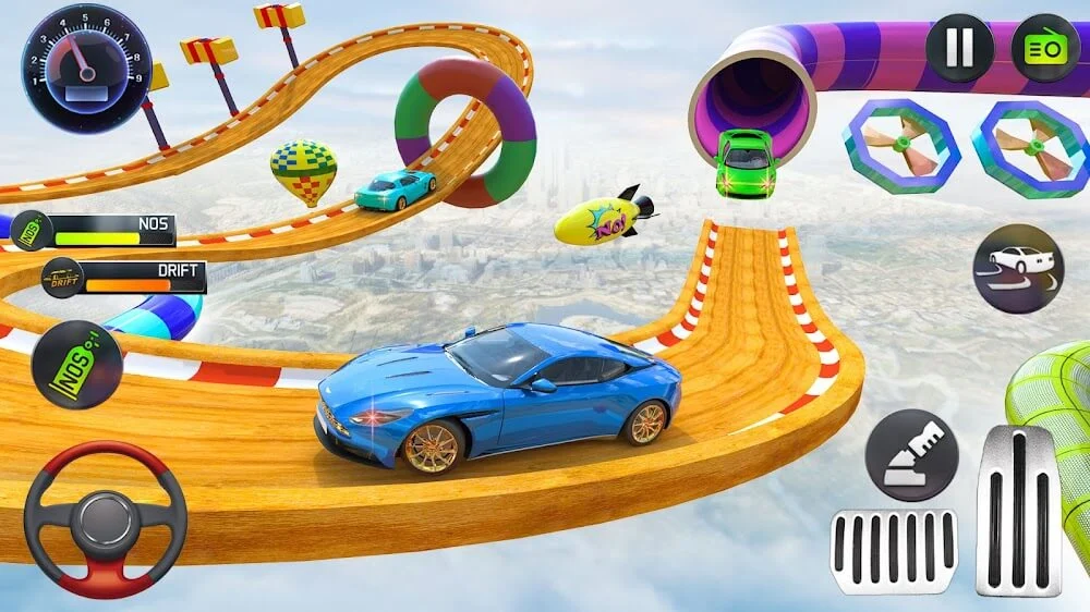 Mega Ramp Car Stunts Race screenshot 4