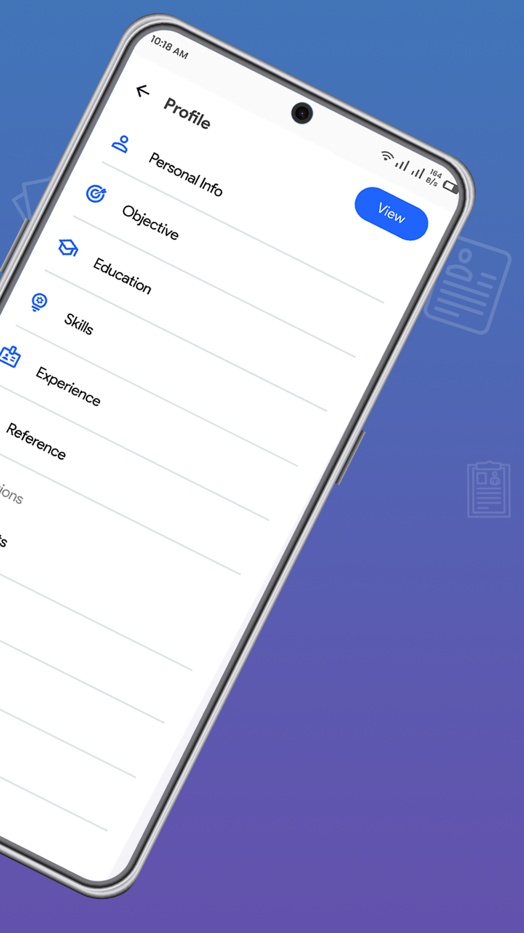 Resume Builder: CV maker PDF screenshot 2