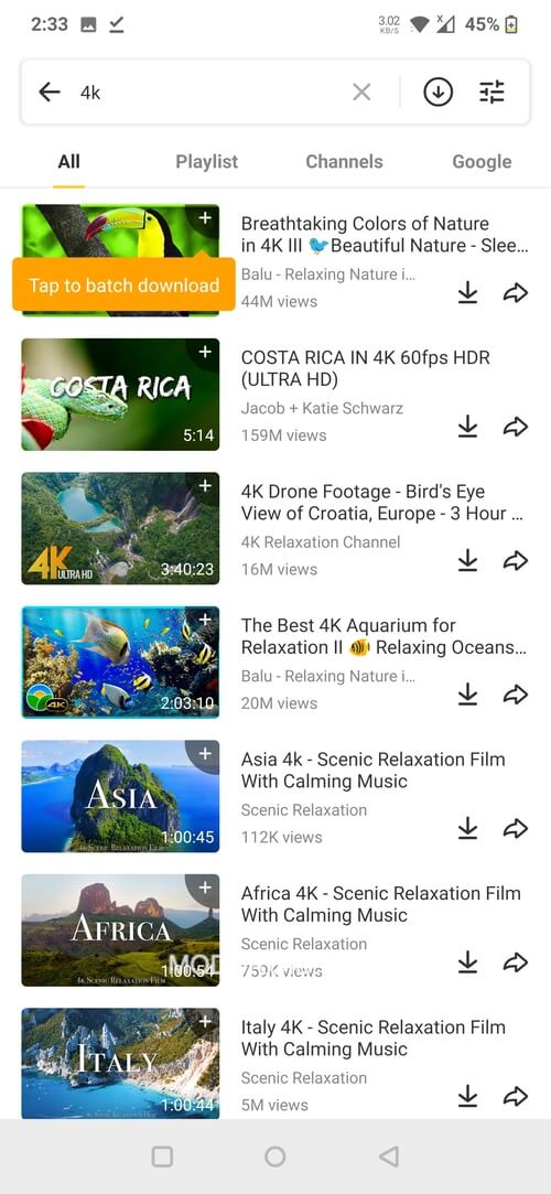 SnapTube screenshot 4