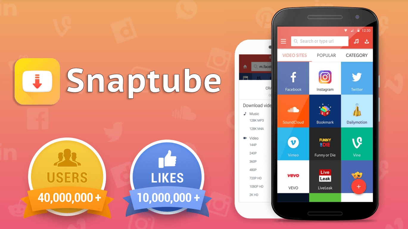 SnapTube screenshot 1