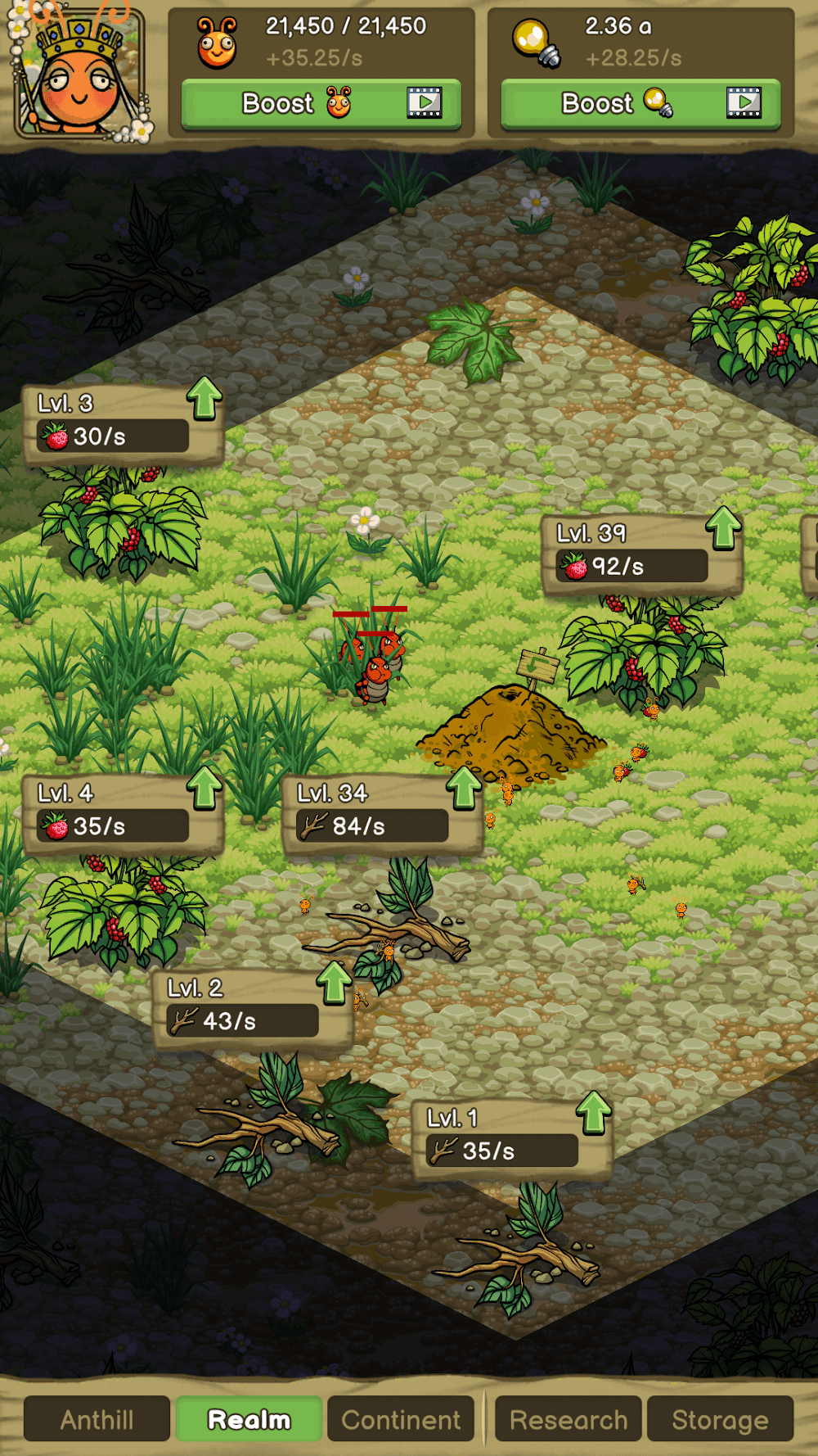 Idle Ant Colony screenshot 4