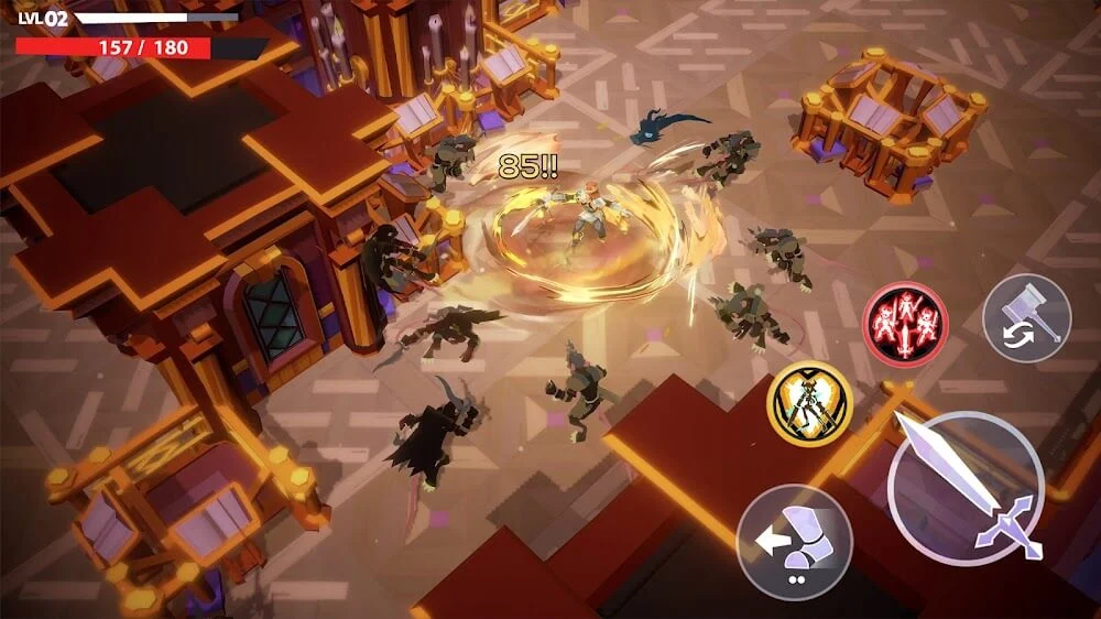 Mighty Quest Rogue Palace screenshot 2
