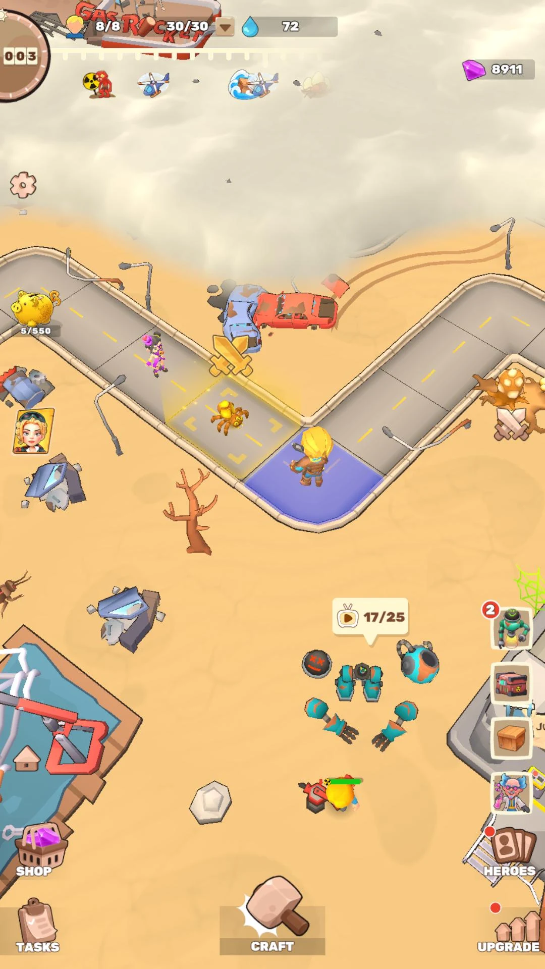 Shelter Hero: Survival Games screenshot 2