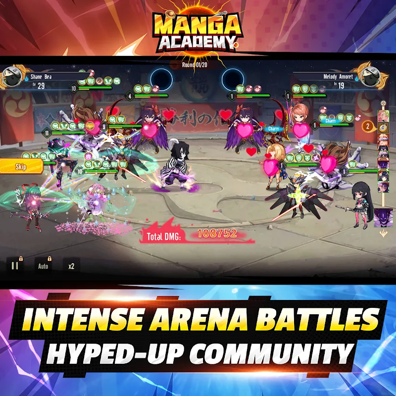 Manga Academy: Multiverse War screenshot 2