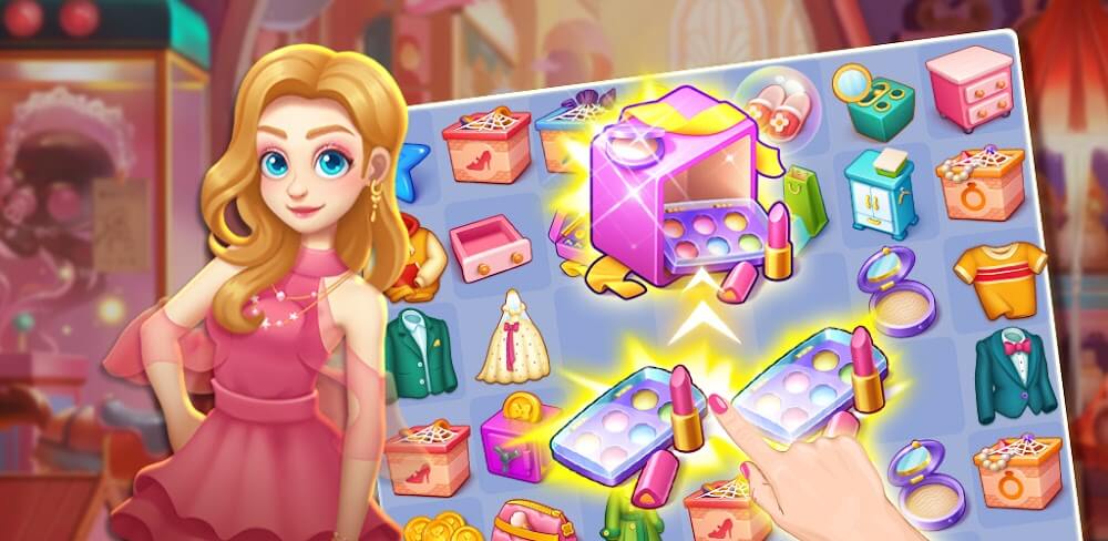 Makeover Story: Fashion Merge screenshot 1