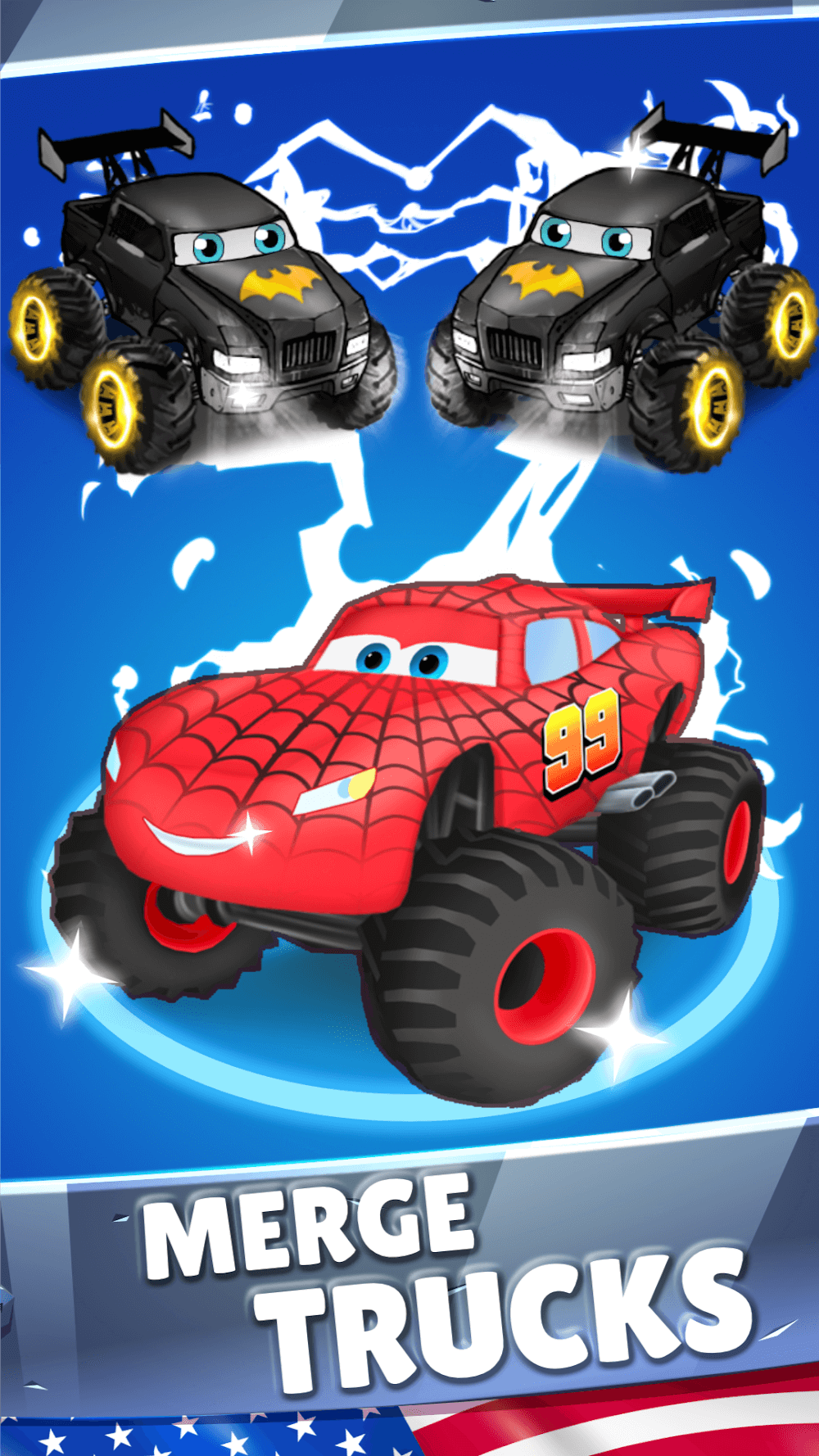 Merge Truck: Monster Truck gameplay screenshot 3