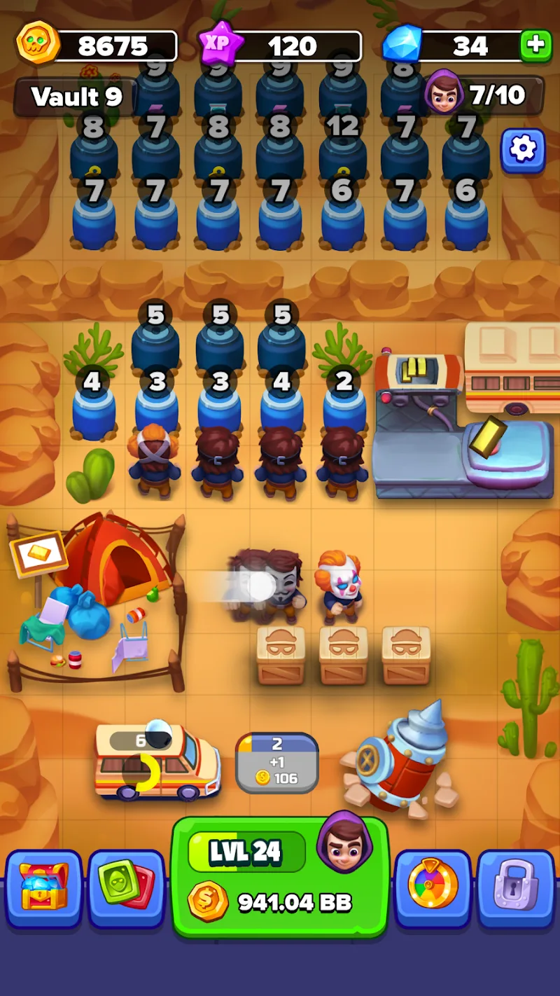 Merge Robbers: Idle Merging screenshot 5
