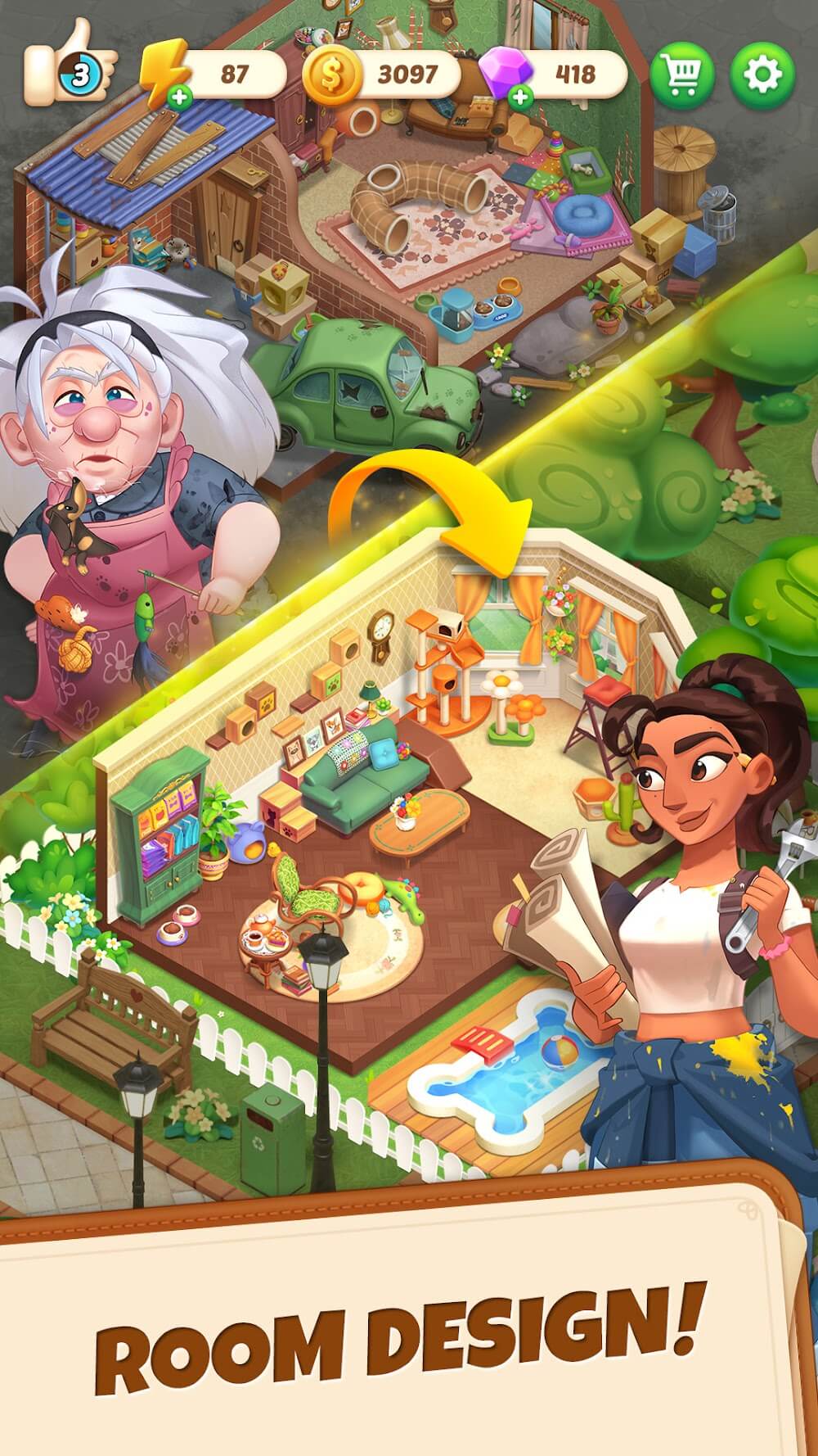 Merge Project: Makeover Story screenshot 4