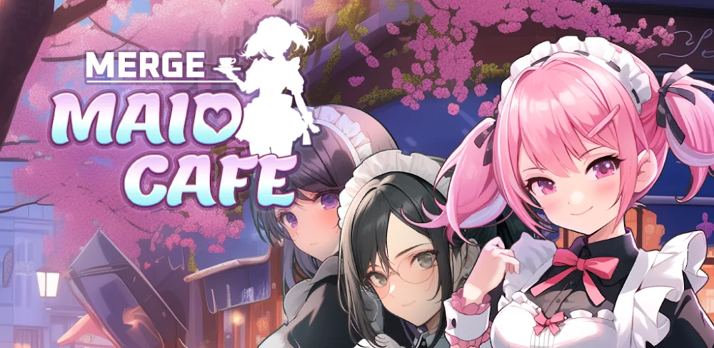 Merge Maid Cafe screenshot 1