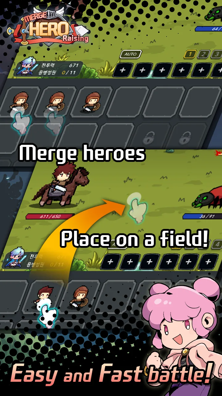 Merge Hero Raising screenshot 4