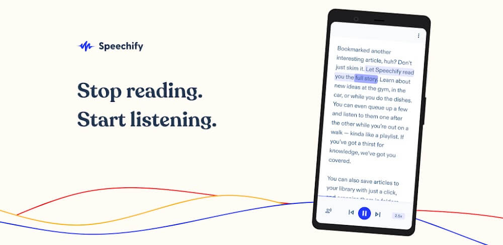 Speechify screenshot 1