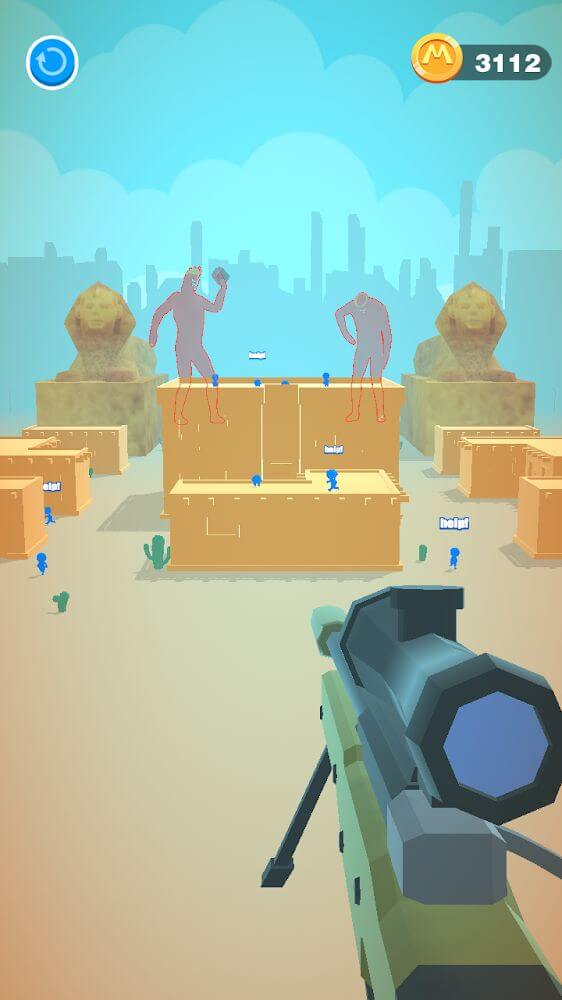 Giant Wanted gameplay screenshot 6