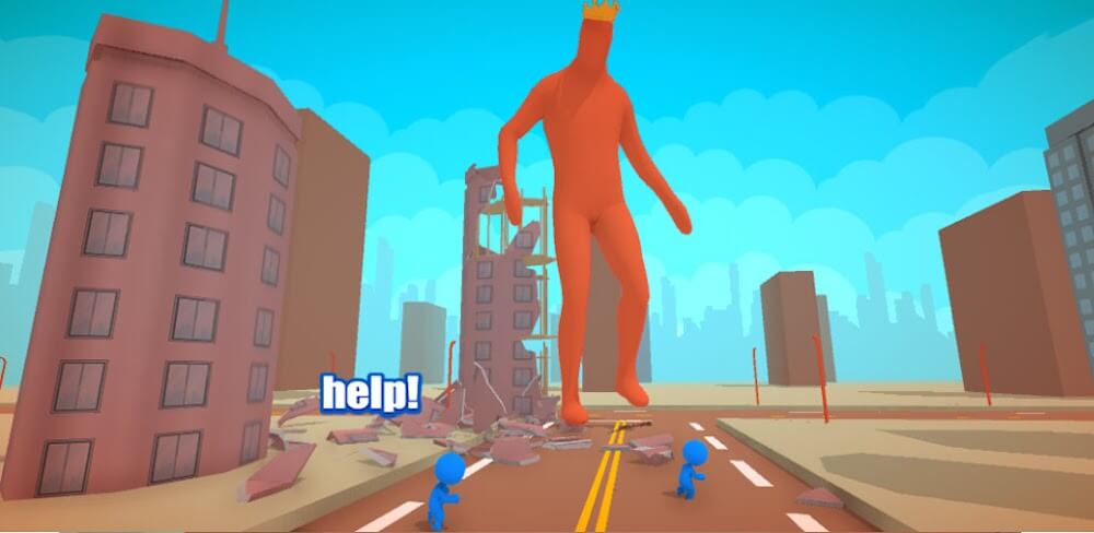 Giant Wanted gameplay screenshot 1