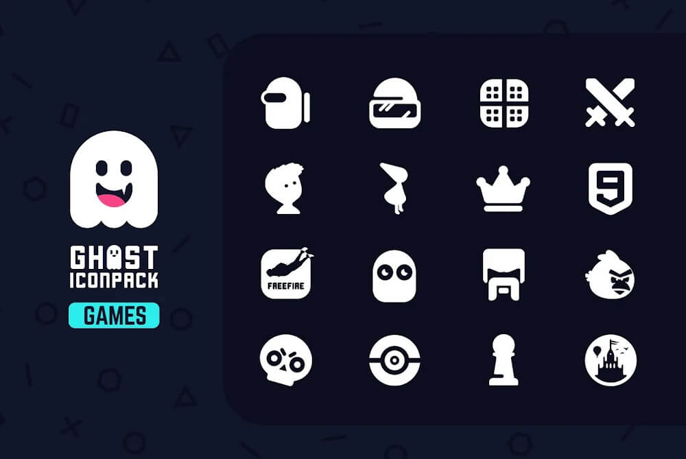 Ghost IconPack screenshot 5