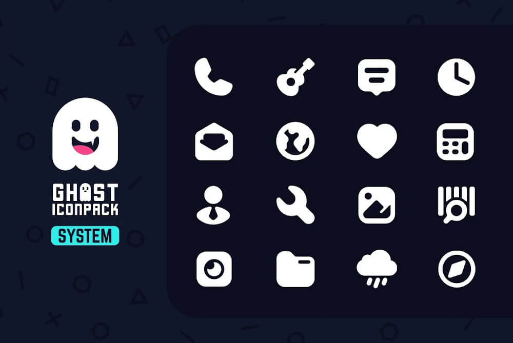 Ghost IconPack screenshot 3