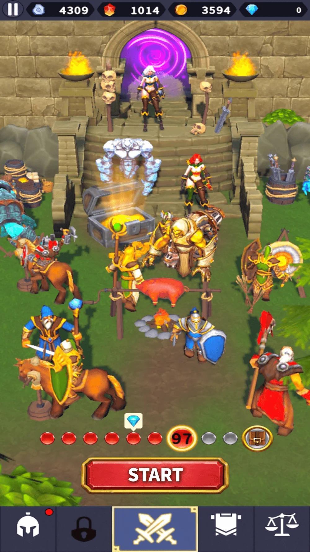 Merge Fantasy: Dungeon Master screenshot 5