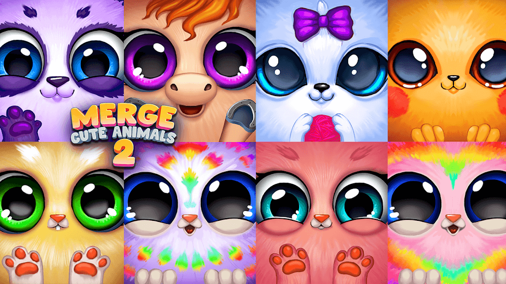 Merge Cute Animal 2: Pet merge screenshot 2