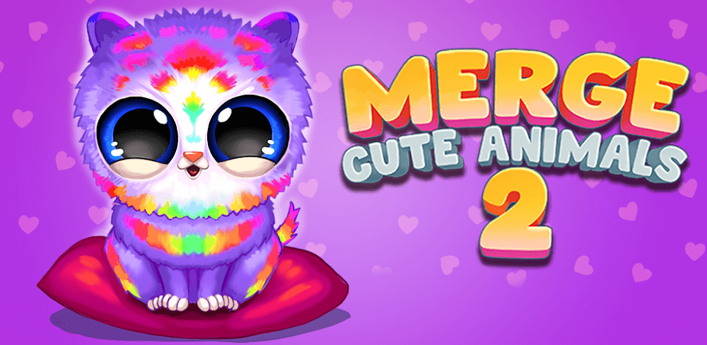 Merge Cute Animal 2: Pet merge screenshot 1