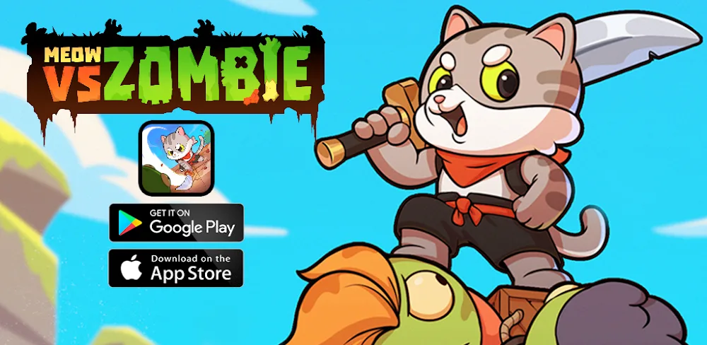 Meow vs Zombie screenshot 1