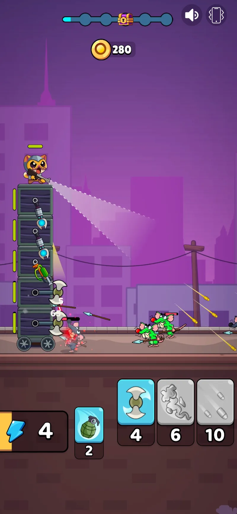 Meow Mayhem: Tower Defense gameplay preview 4